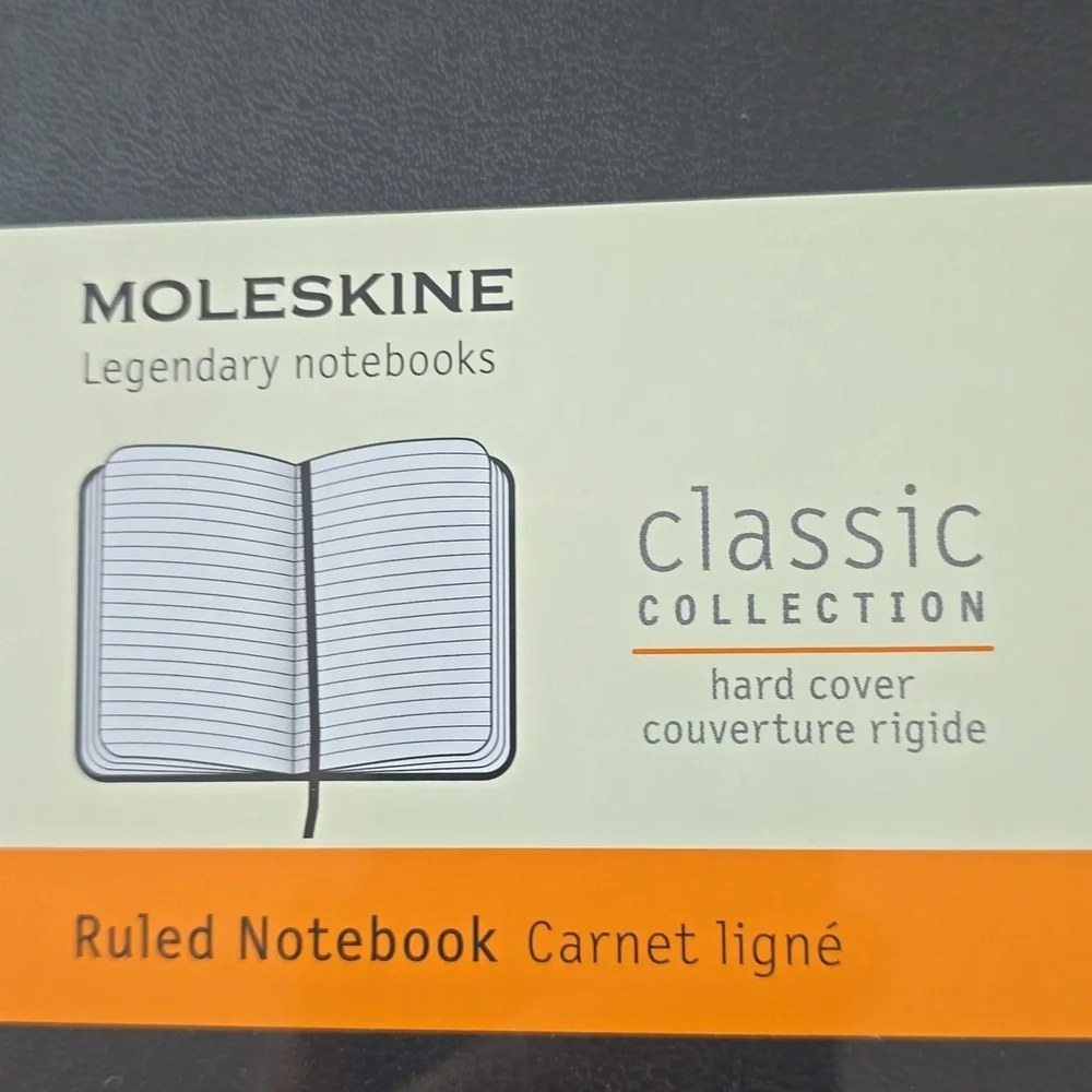 Moleskine classic notebook